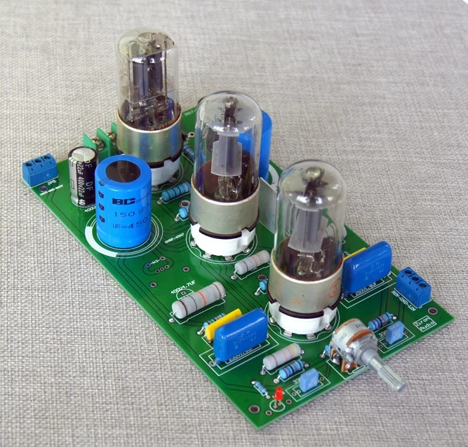 6N8P Preamplifier Board 6Z5P Bile Rectifier Preamp Compatible with 6SN7