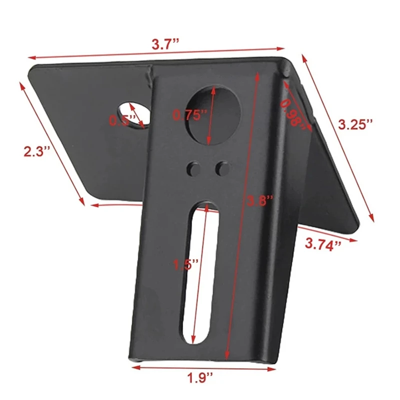 Шарнирные кронштейны для крепления лобового стекла на А-образной стойке