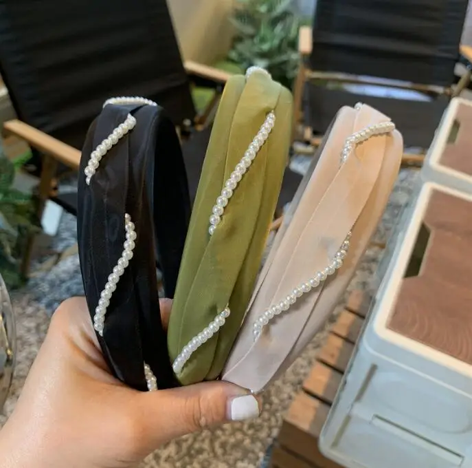 

Жемчужные женские летние высококачественные ободки для волос, новинка 2022