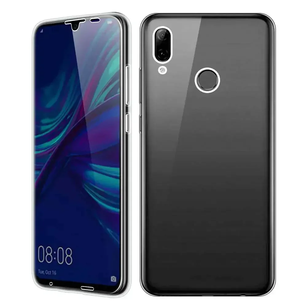 Двойной силиконовый чехол 360 дюйма для Huawei P30 P20 Pro P Smart 2019 Honor 10 Lite 10i 8A