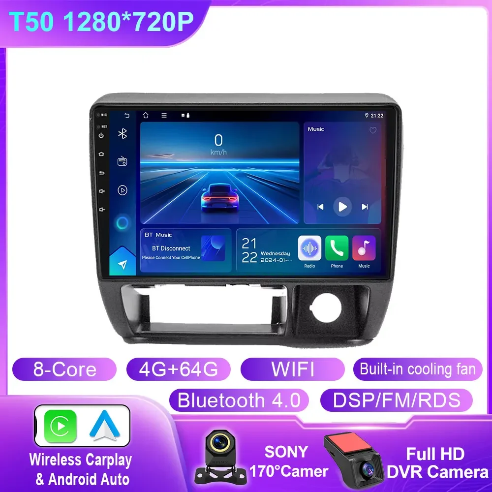 

Автомобильный радиоприемник Android, мультимедийный плеер для Suzuki Jimny 1998–2004 Carplay, GPS-навигация, QLED, сенсорный экран, авто стерео, WIFI DSP