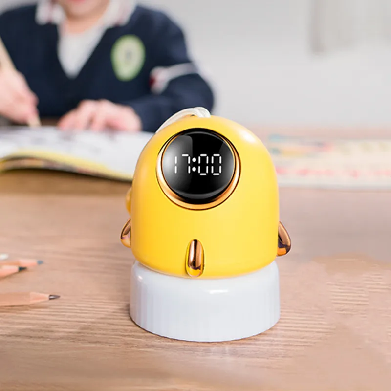 Светодиодный цифровой будильник часы настольные электронные с проектором