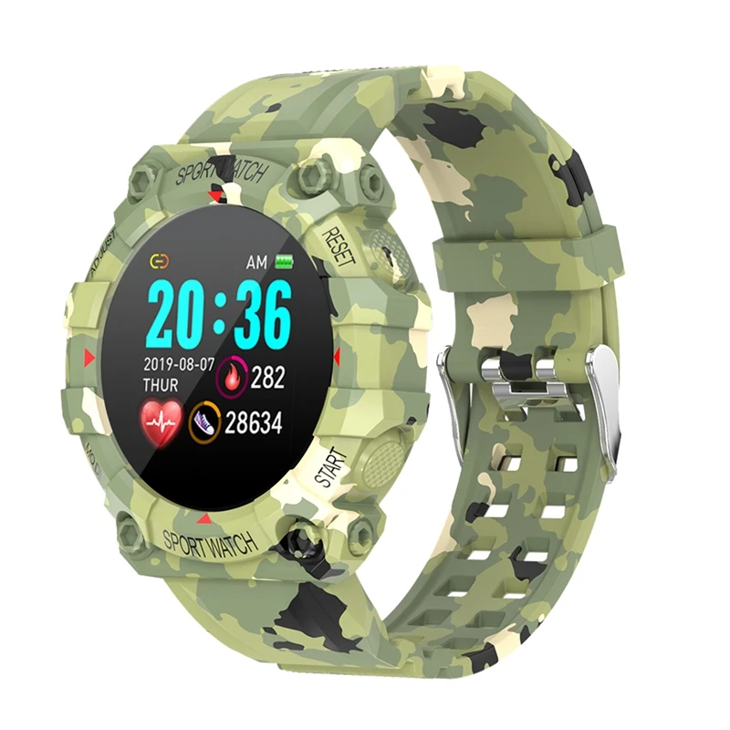 

IP67 Waterproof Sports Smart Watch Bluetooth Fitness Tracker Heart Rate Support Device OS9.0/ Android 5.1 Or Higher