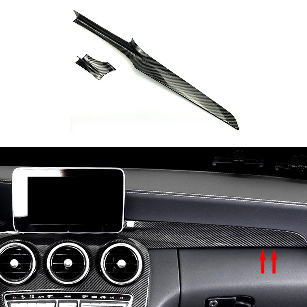 

Car center console dashboard trim For Mercedes-Benz C-Class GLC W205 C180L C200L GLC260 2015 2016 2017 2018