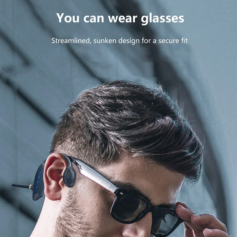 Беспроводная гарнитура Bluetooth 5 0 аудио-оборудование для костей открытое уличное