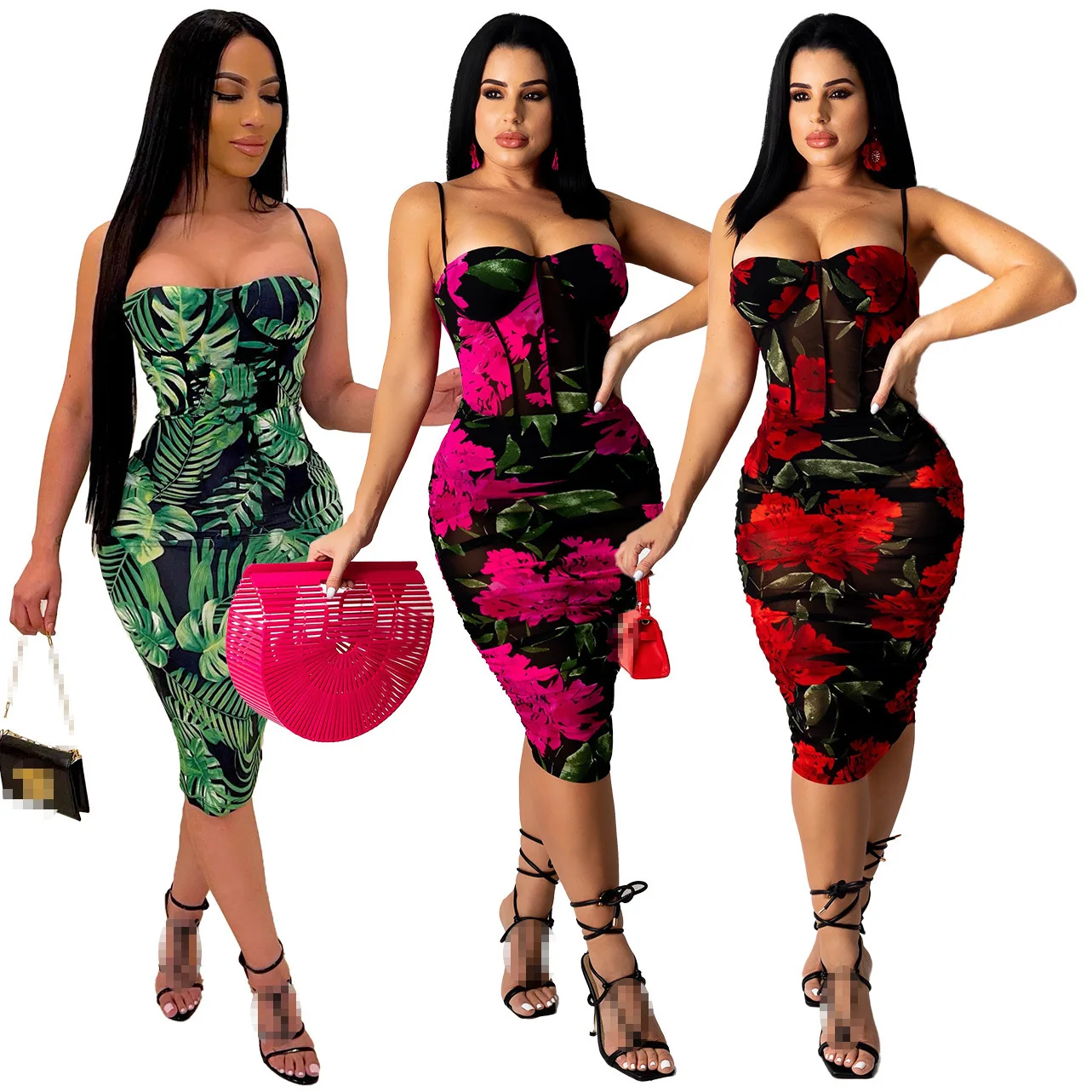 

dresses for women 2021 summer dress bodycon dress dresses print sexy summer clothes wholesale