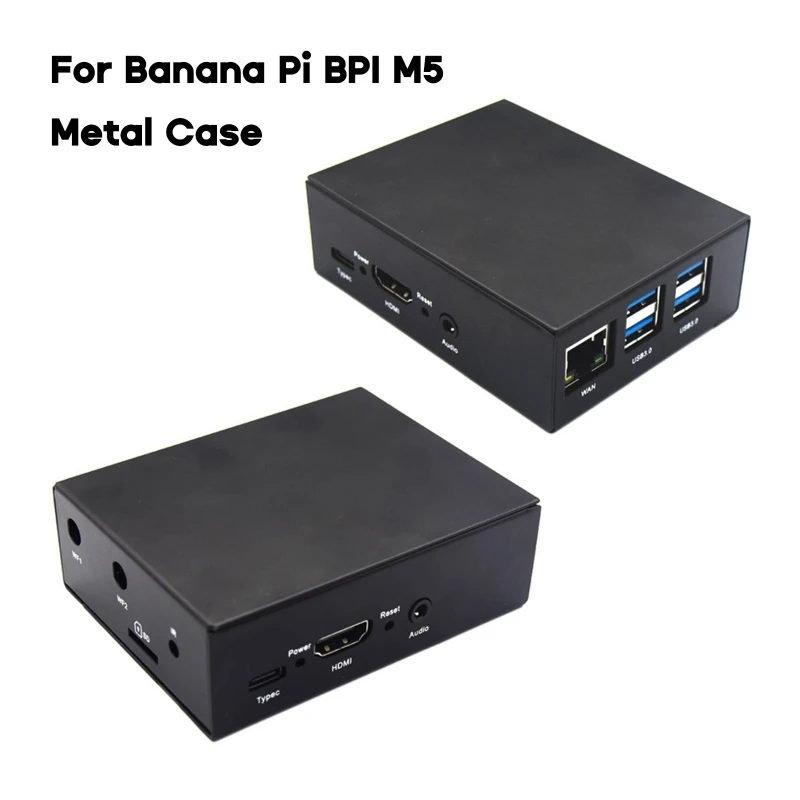 

K92F for Banana Pi BPI M5 Metal -Shell with Heat Dissipation Protective Cover Box