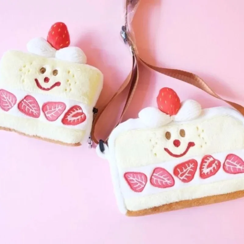 Сумка на пояс с вышивкой торта сумка через плечо японская женская милая