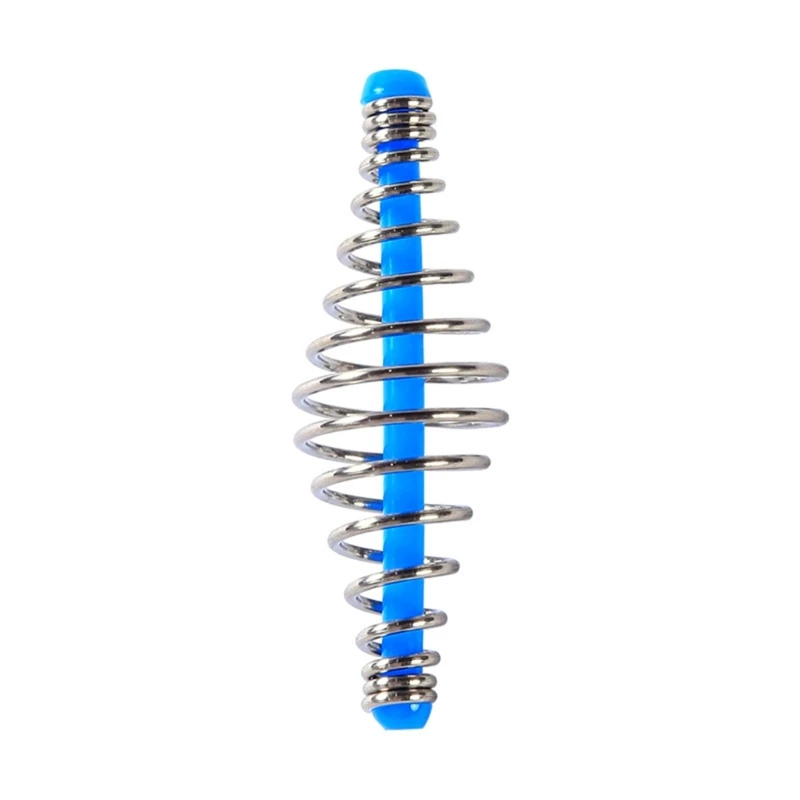 

10/30Pcs Fishing Feeder Baits Cage Spring Coils Inline Methods Feeder Tool N58B