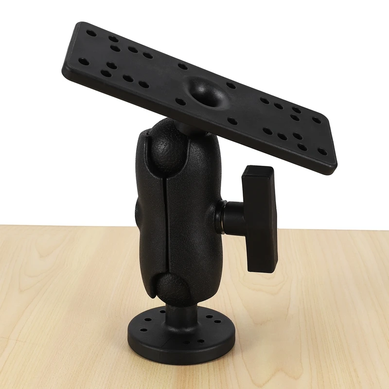 Универсальный поворотный подставка для лодки Marine Kayka Electronic Fish Finder Mount Fishfinder Plate