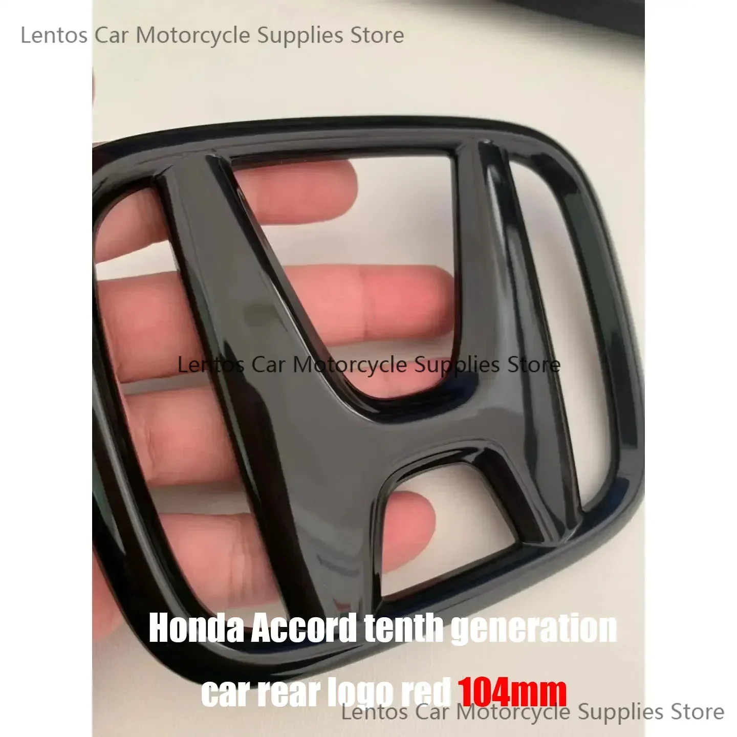 Honda 10th Accord/civic Модификация Автомобиля Черно-красный Логотип Передней И Задней