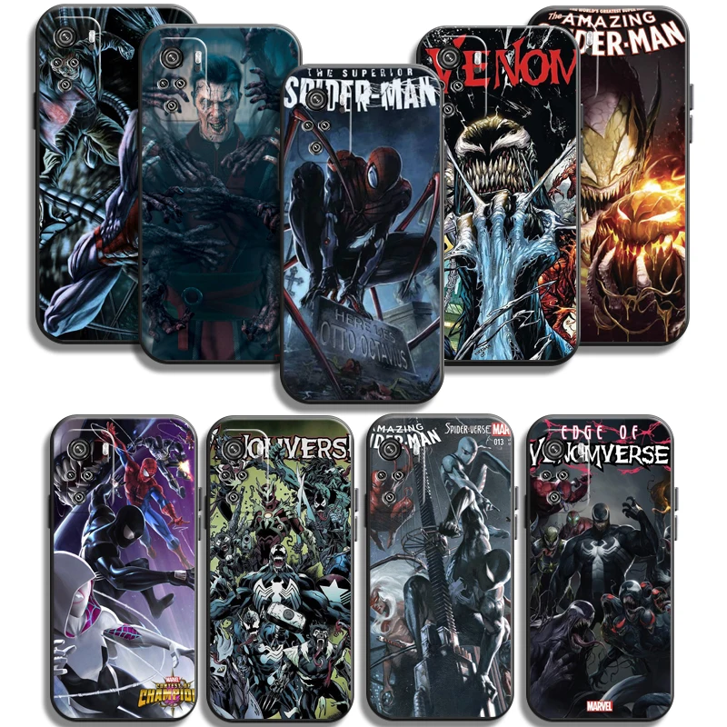 

Marvel Heroes Phone Cases For Xiaomi Redmi 7A 8A Note 7 Pro 8T 8 2021 8 7 7 Pro 8 Pro Back Cover Carcasa Soft TPU Funda