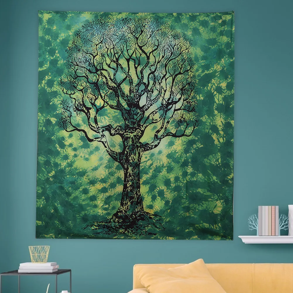 

Гобелен с мандалой, настенный пляжный коврик в стиле бохо, одеяло, домашний ковер для спальни, искусственный ковер для шарфа и других функци...