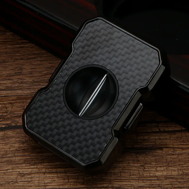 Металлические V-образные пружинные ножницы для сигар HONEST острый и портативный