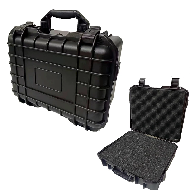 Waterproof Tool Box Safety Hard Carry Tool Case Photographic Instrument Storage Box Impact Resistant Suitcase Box with Sponge