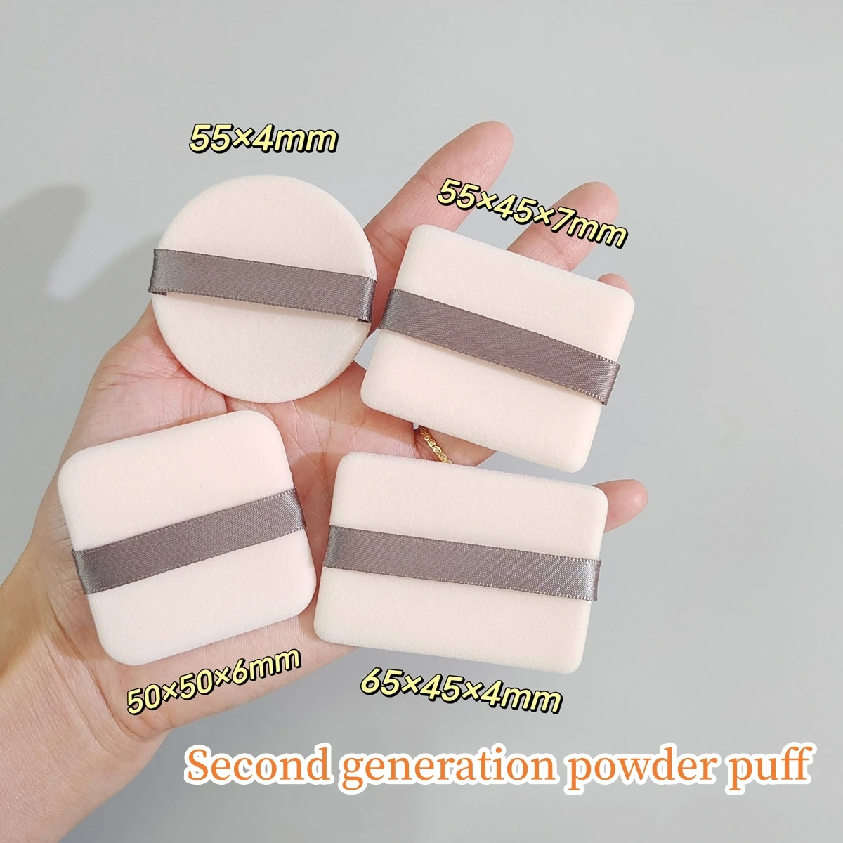 Второе поколение изящных закругленных квадратных двусторонних флокирующих