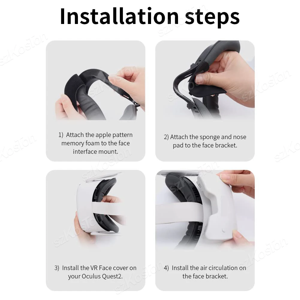 F2 Active Ventilation System Cooling Fan For Oculus Quest 2 Relieve Lens Fogging Air Circulation For Oculus Quest 2 Accessories