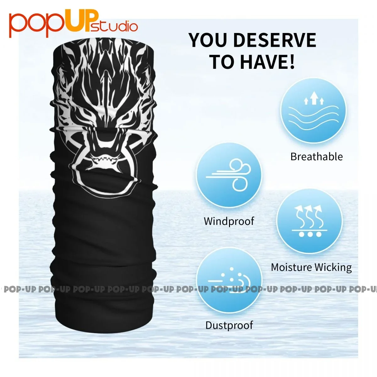 Последняя Фантазия 7 Облако Fenrir Wolf Ff7 переделка шеи гетры бандана шарф маска для