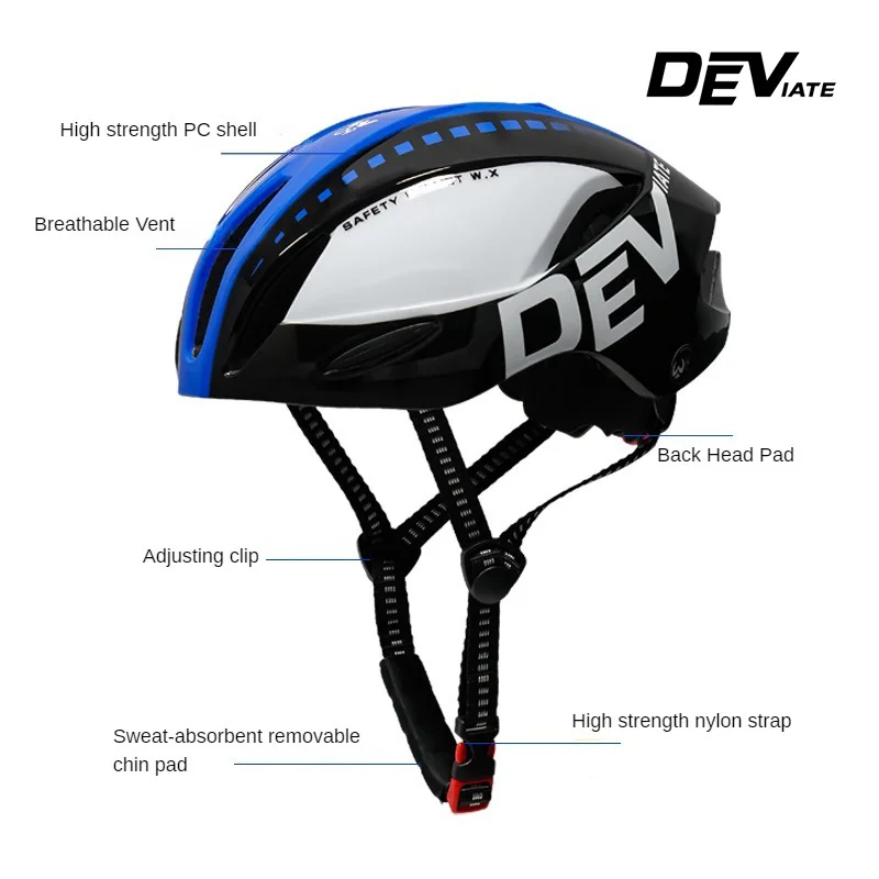 Шлем велосипедный для мужчин и женщин дышащий ультралегкий безопасный