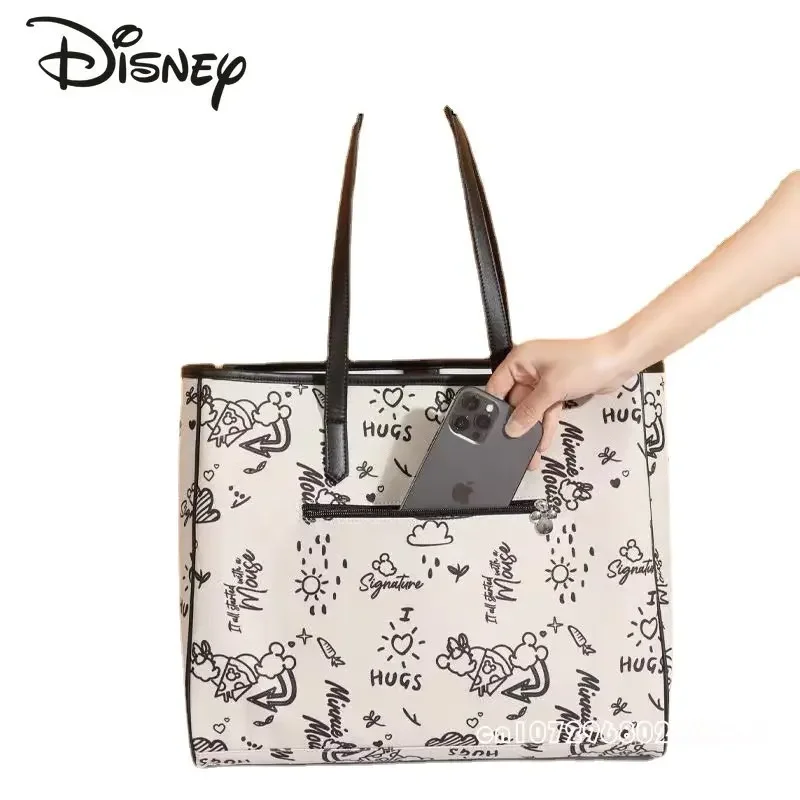 Портативная сумка для мамы Disney с Микки Маусом Модная женская на одно плечо