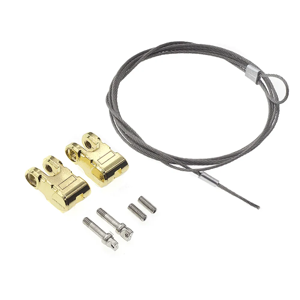 

1/10 Front Rear Bumper Tow Hook Rescue Buckle Rope Hook Winch Hook RC Car Upgrade Parts for Trx-4