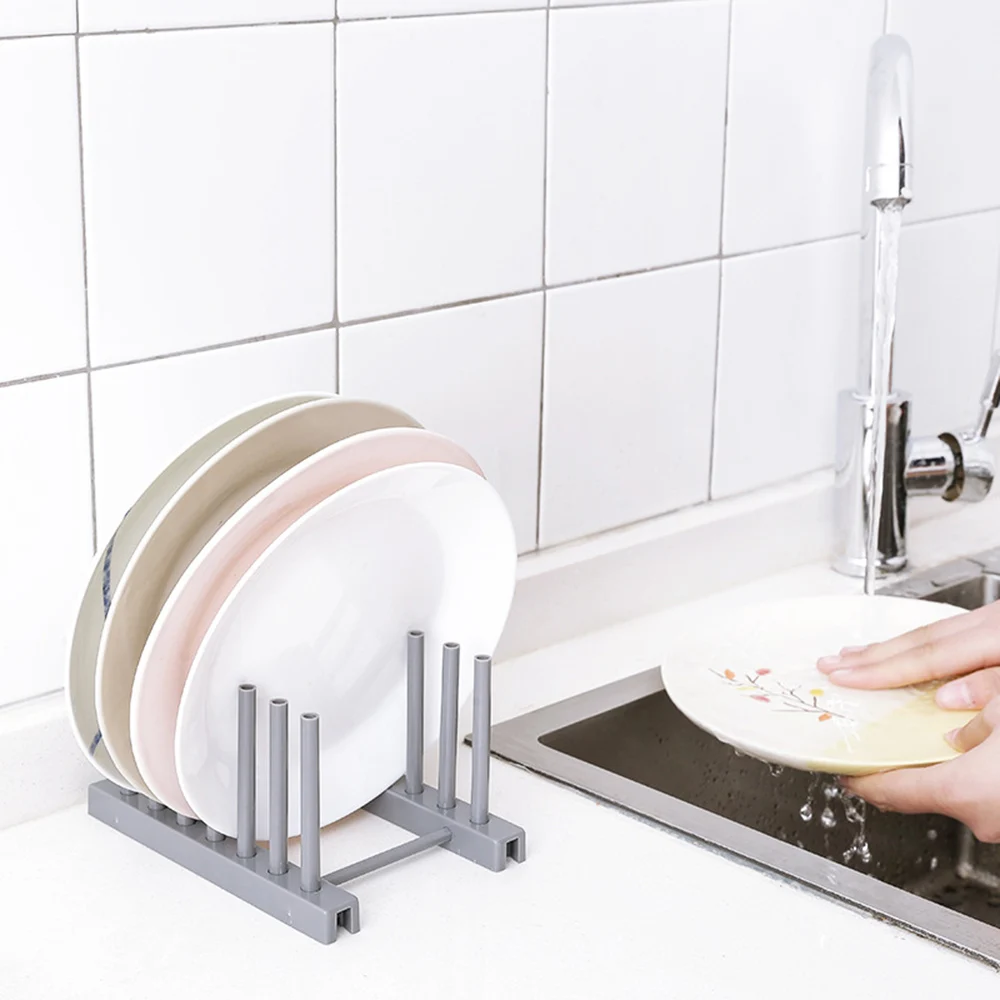 

Kitchen Organizer Pot Lid Rack Stainless Steel Spoon Holder Stand for Fork Spatula Rack Pan Cover Shelf Tableware Storage Rack