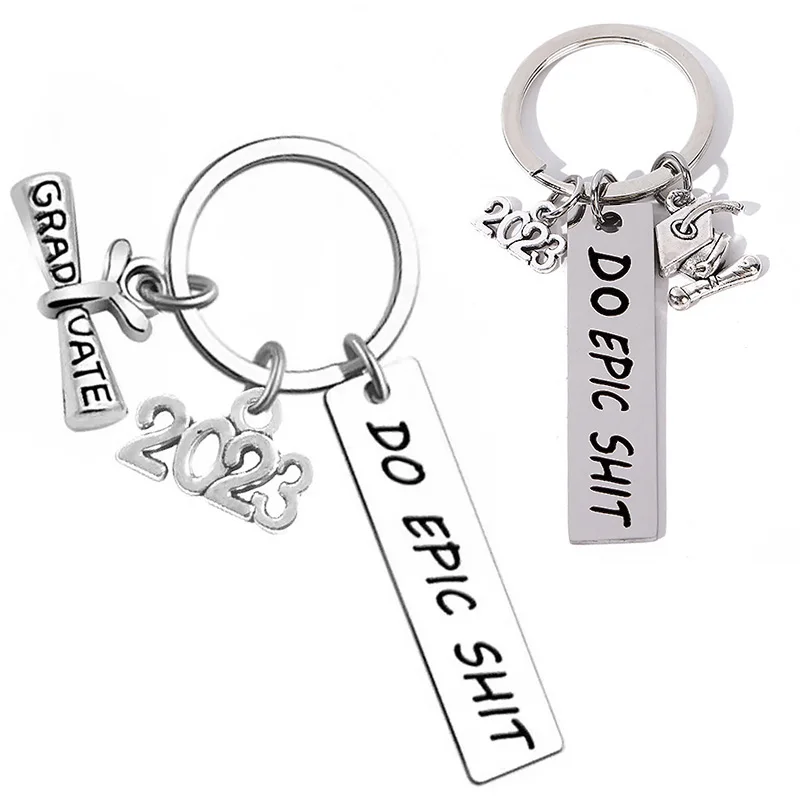 

New Graduation Ceremony Keychain Graduation Lovely Enamel Graduation Cap Doctoral Key Chain Commemorative Graduation Gifts