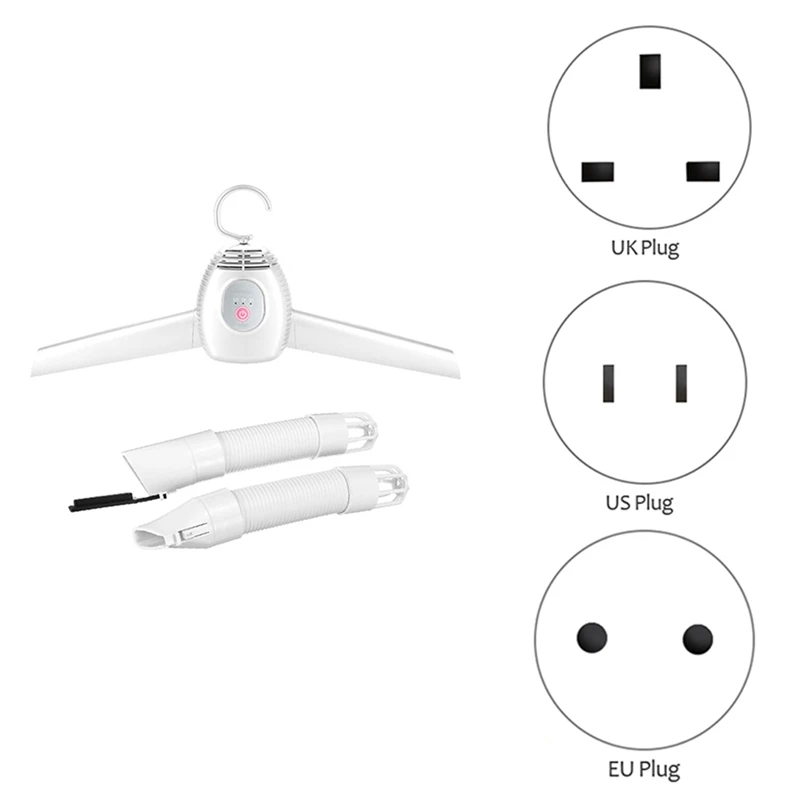 

Portable Drying Cloth Suit Hanger Dryer Electric Folding Clothes Shoes Fast Dryer Rack Machine For Travel