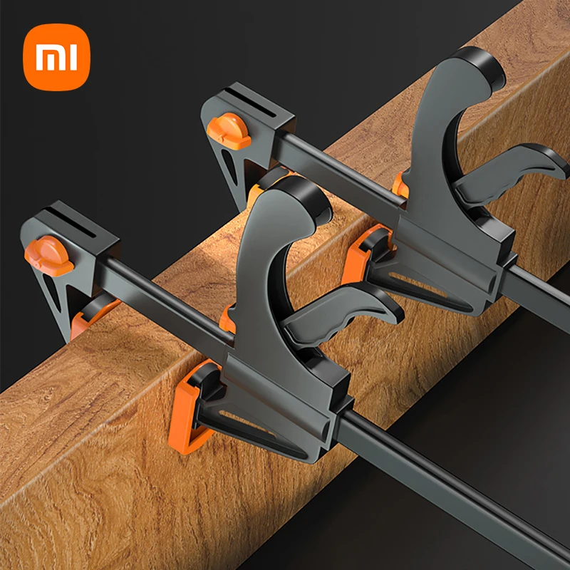 

Набор зажимов Xiaomi для деревообработки, быстросъемный зажим с храповым механизмом, для столярных работ «сделай сам»
