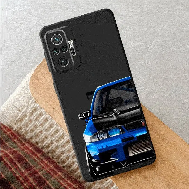 Чехол для телефона JDM Sports Cars Xiaomi Redmi Note 7 8 T S 10 11 12 Pro ProPlus 13