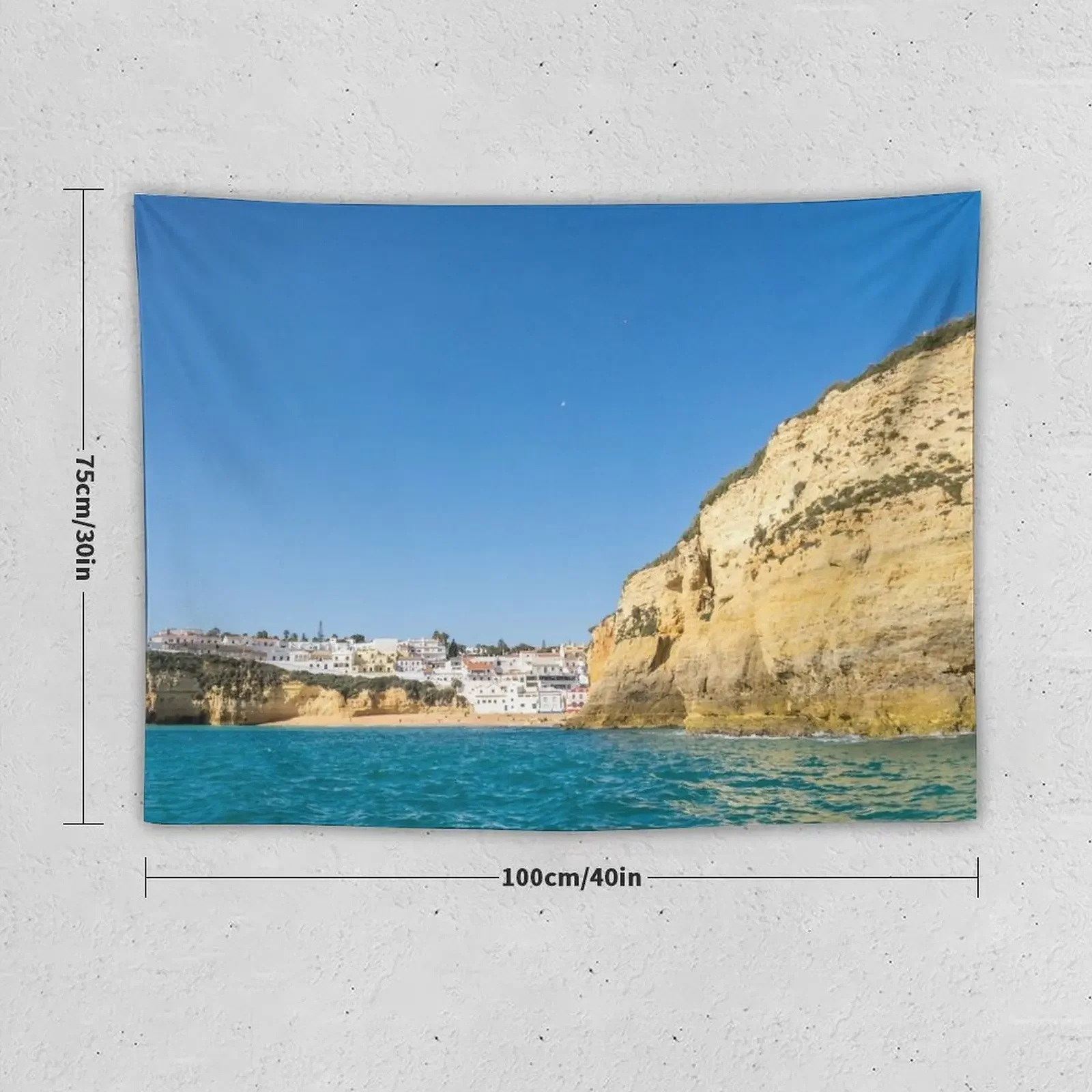 Катание на лодке у побережья карвоеро-потому что вам нужно отпуск солнце гобелен