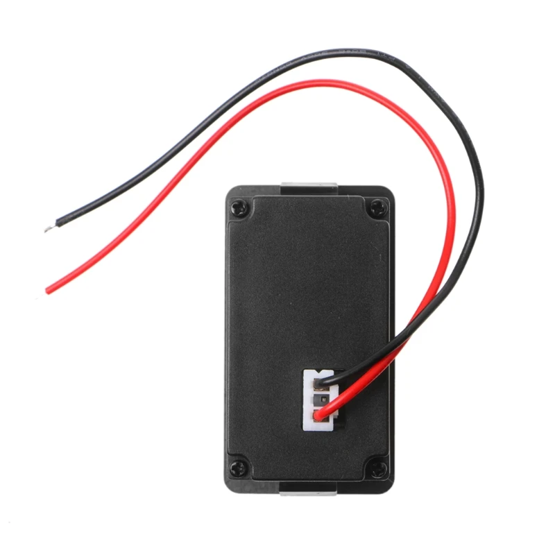 

for Dc 12V Lead-acid Battery Capacity Indicator Voltage Meter LED Voltmeter Monitor Automotive Replacement Parts
