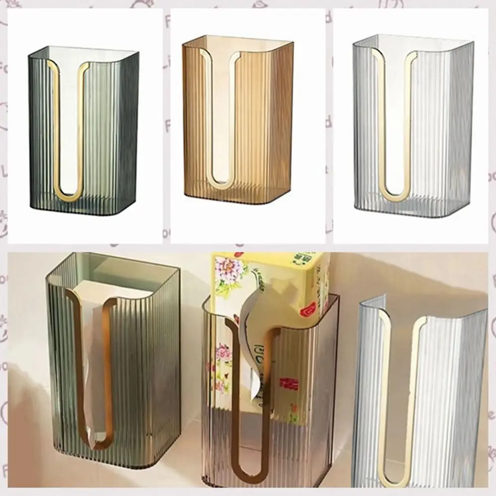 

Wall-mounted Waterproof Rectangle Paper Storage Box Napkin Box Toilet Paper Box Tissue Box Pumping Paper Holder