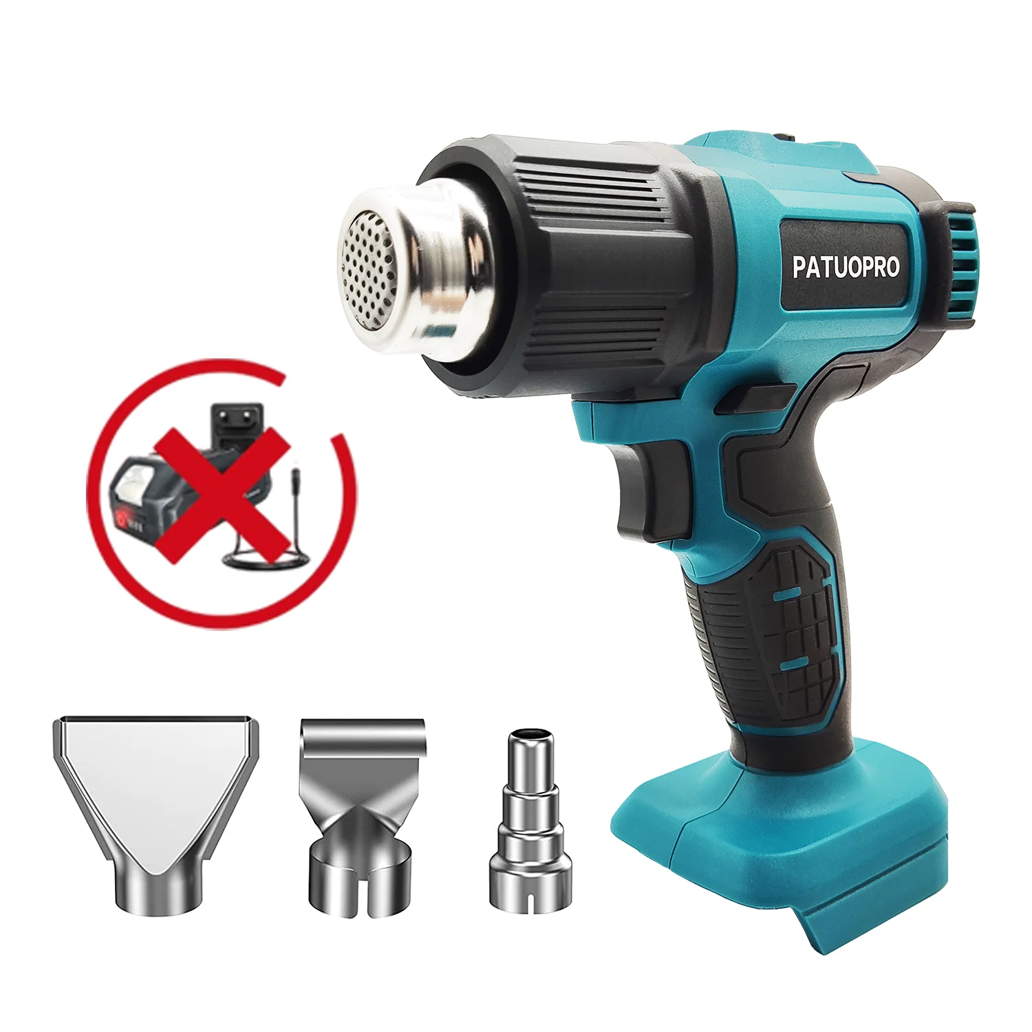 

PATUOPRO Беспроводная тепловая пушка для Makita 18 В