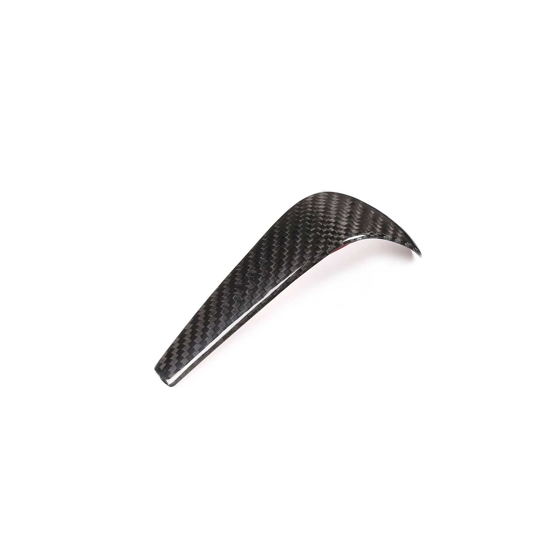 

Real Carbon Fiber Car Gear Shift Knob Cover Interior Trim Sticker Compatible with BMW E90 E91 E60 E61 E63 E64 E85 E86 E83 E53