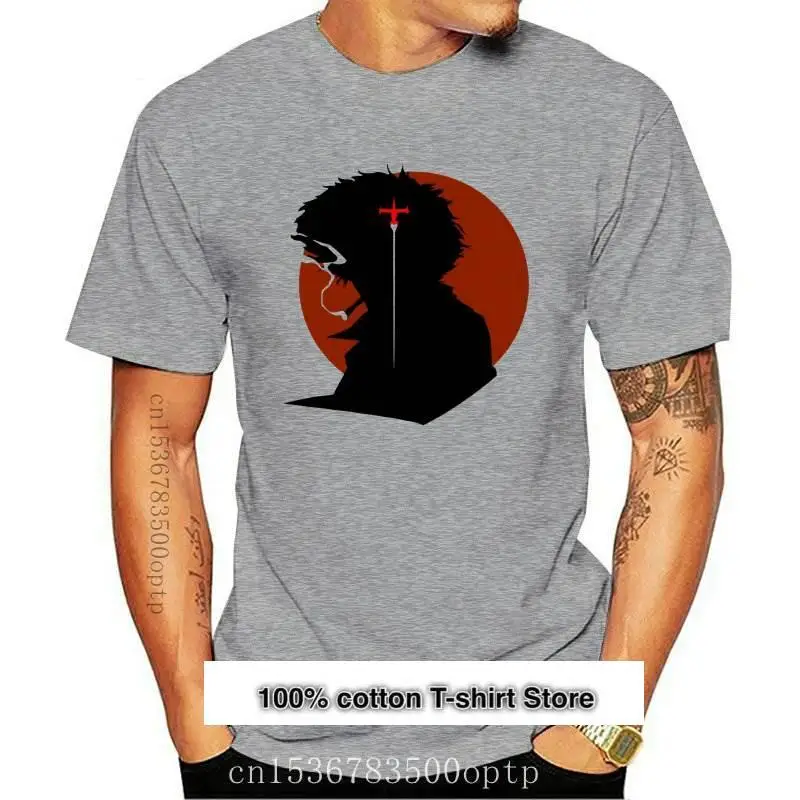 

Camiseta de Cowboy Bebop para hombre, camisa informal de talla grande, estampada, impresionante