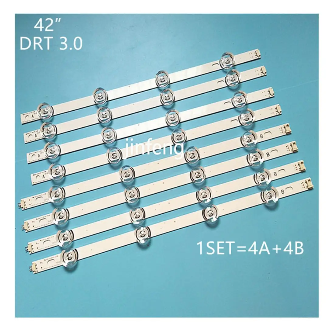 

100% Оригинальные светодиоды neue 8 шт (4 * A Ein, 4 * B) для LG INNOTEK DRT 3,0 42 "-A/B Typ 6916L 1709B 1710B 1957E 1956E 6916L-1956A