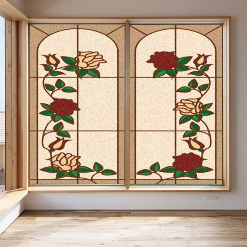 

Антистатическая наклейка для окон, декоративная антиклейкая Защита от УФ-лучей, стеклянные наклейки для дома