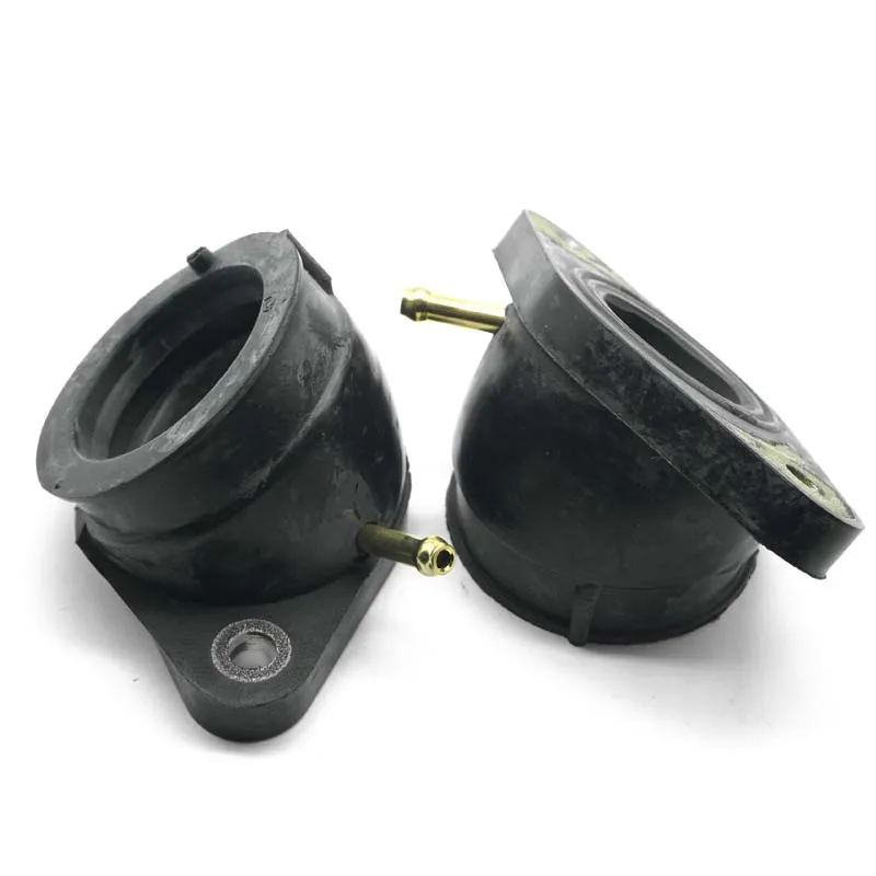 Фото Для YAMAHA XV400 XV500 XV500S XV535 XV535H XV535S Virago 400 500 535 адаптер интерфейса карбюратора мотоцикла впускной коллектор №1
