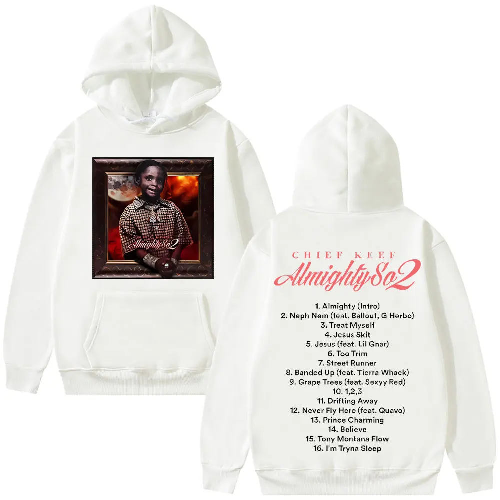 Фото Rapper Chief Keef Hip Hop Oversized Hoodie Almighty So 2 Graphic Hoodies Men Women Clothing Fashion Sweatshirt Men's Streetwear №5
