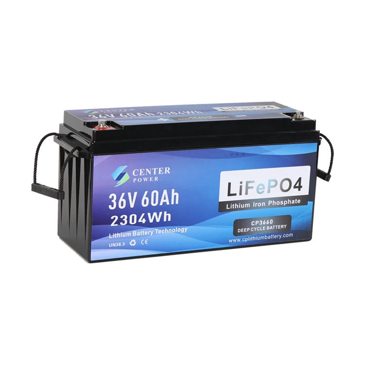 

Center Power Trolling motor lithium 36v 60ah lifepo4 battery boat battery