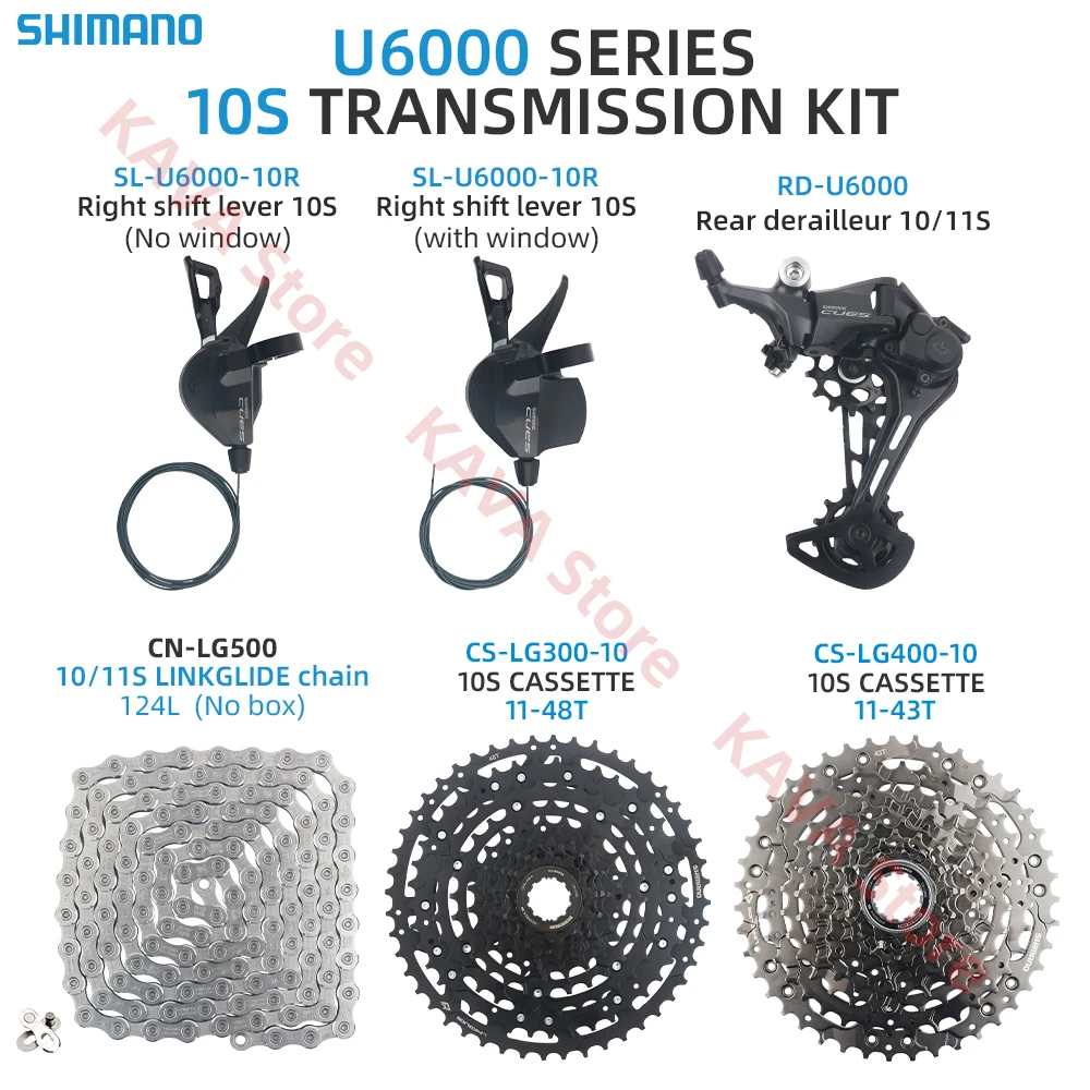 Переключатель передач Shimano сигналов U6000 10-скоростной переключатель для горного