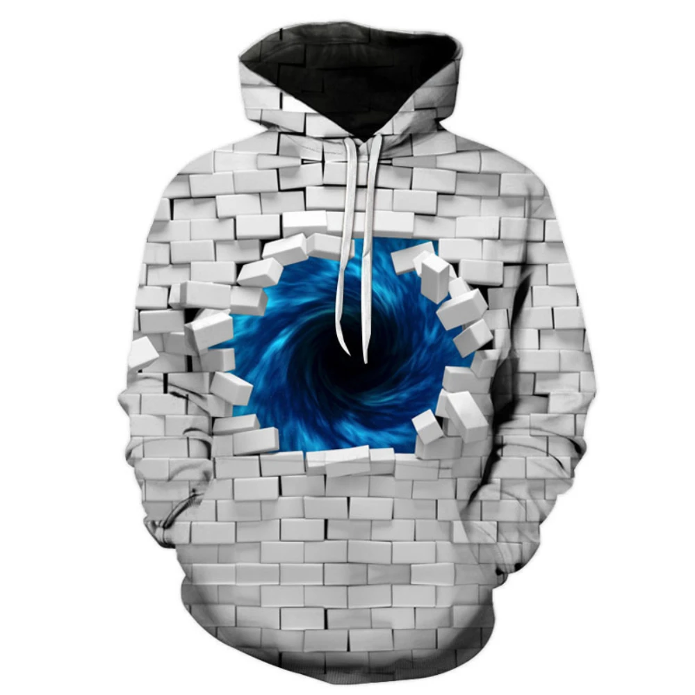 

Novelty 3D Printed Men's and Women's Hoodie Street Creative Style 2022 Autumn Casual Long-sleeved Pullover Fashion hoodie