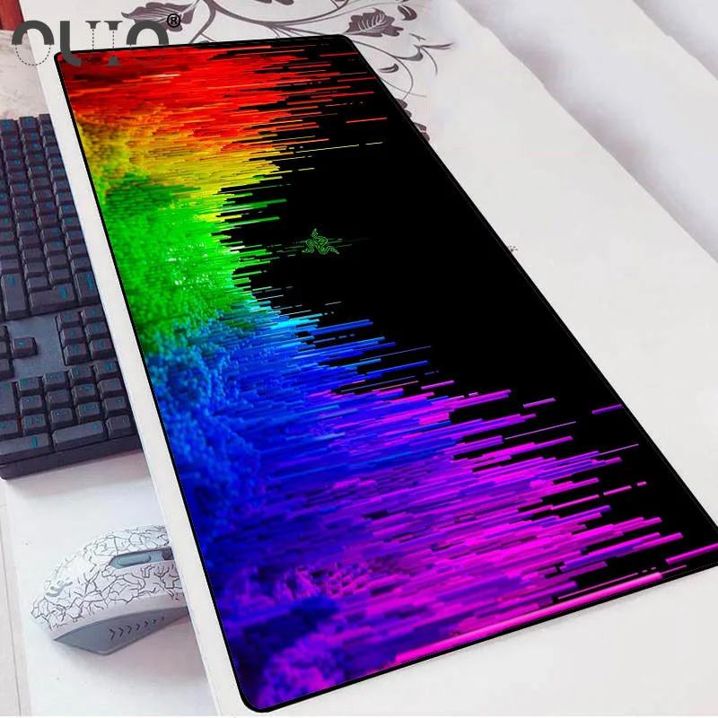 

RAZER Mouse Pad Anime Pc Gamer Gaming Mousepad Xxl 900x400 Mouse Mat Keyboard Desk Mat Table Carpet Mausepad Computer Laptop Pad