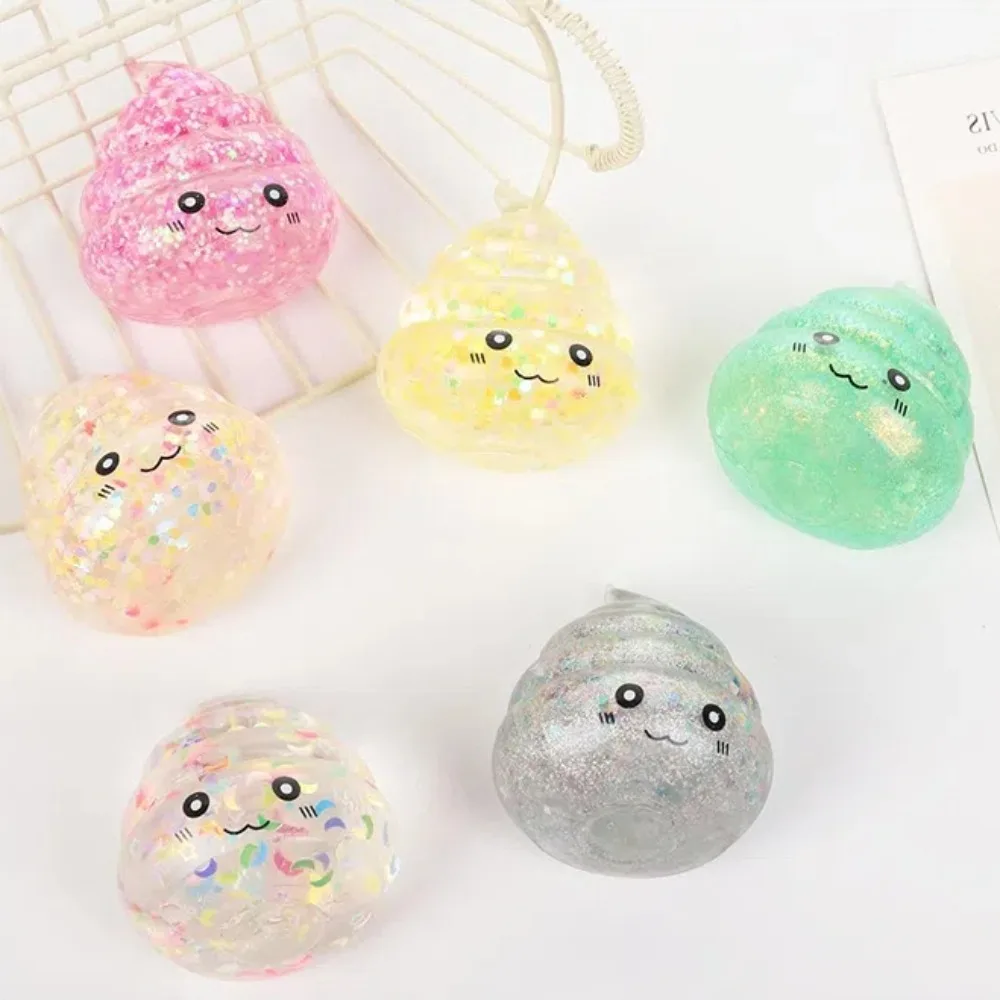 Новый Poison Poo Maltose Pinch Музыкальная игрушка для декомпрессии Медленный отскок