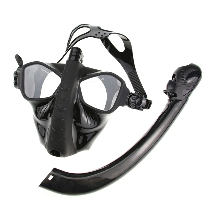 

Snorkeling Diving Masks Tube Dive Set Swimming Goggles Underwater Aspirator Equipment Full Face Mask Water Proof
