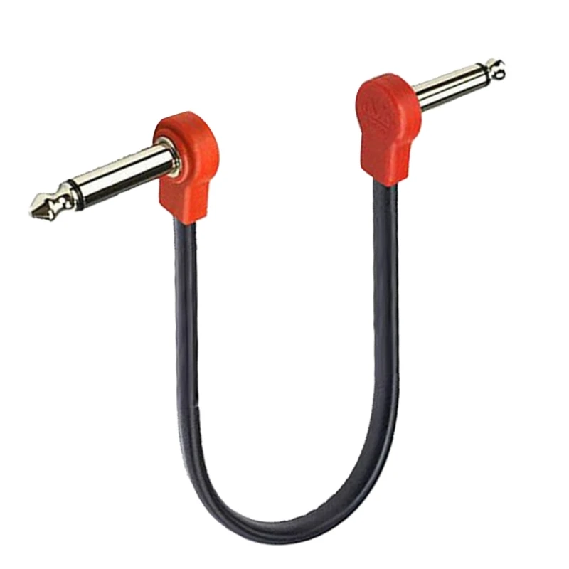 Низкий уровень шума качественные гитарные патчи кабельные вилки прямоугольные