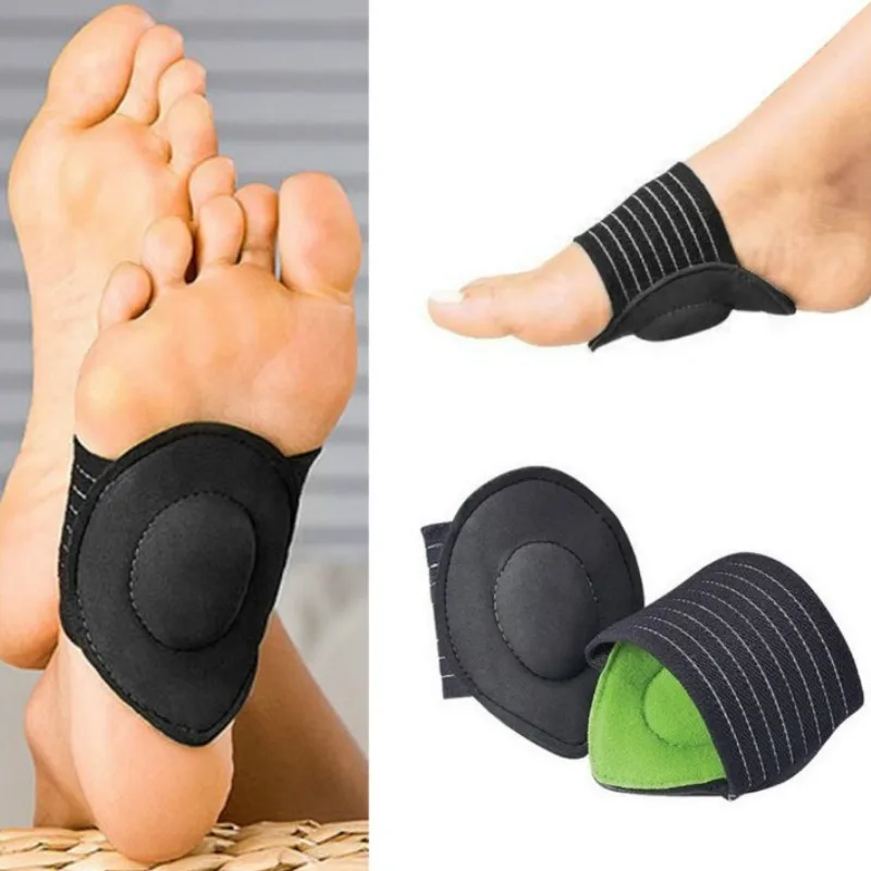 1 Pair Plantar Fasciitis Arch Heel Aid Feet Cushion Sleeve Pad Arch Support Orthopedic Insoles Heel Pain Relief Shock Orthotic