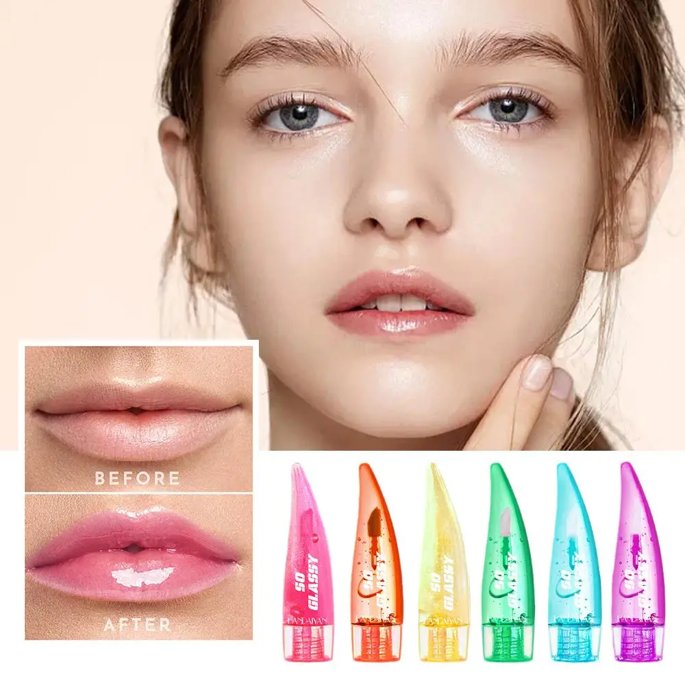 

Color-changing Lip Gloss Mirror Glass Transparent Lip Long Makeup Lasting Lip Glaze Lip Oil Lightens Moisturizing Lines Lip J7G8