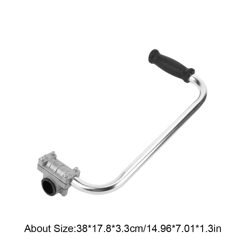 Ручка триммера для струны Эргономичная нескользящая ручка из нержавеющей стали